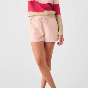 NWT Faherty Women's Pink Corduroy Shorts